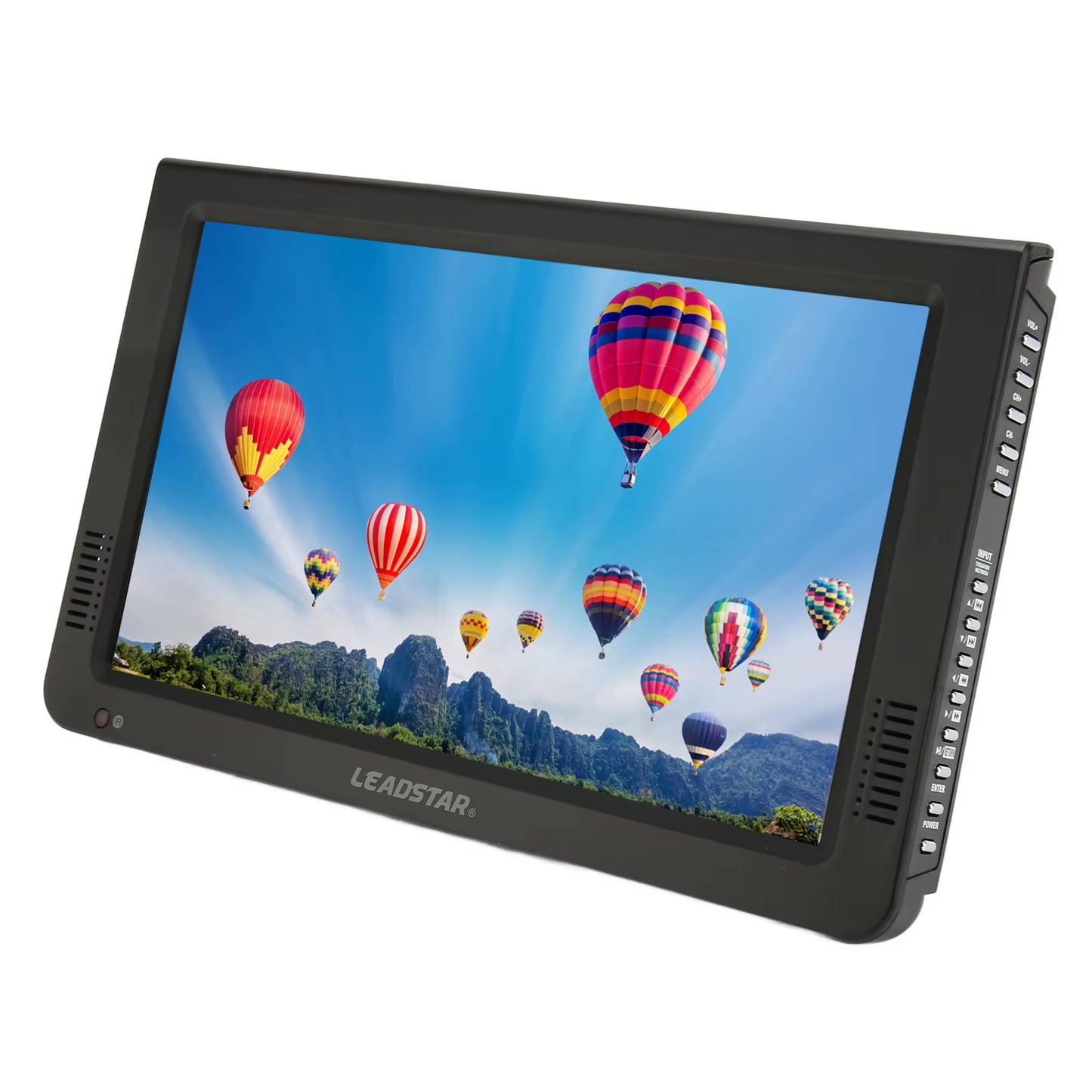 Portable TV 10 Inch High Sensitivity Tuner Rechargeable ATSC Digital TV for Car Outdoor Portable TV Rechargeable ATSC Digital TV