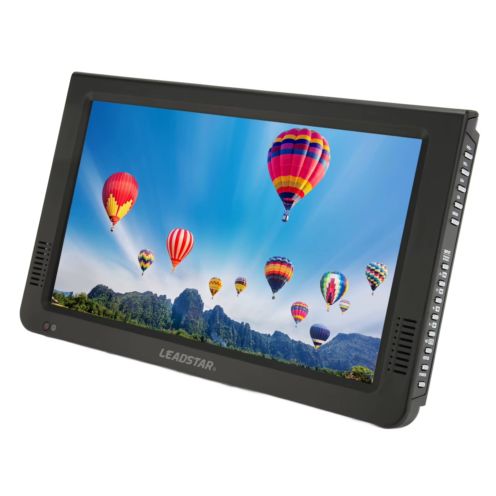 Portable TV 10 Inch High Sensitivity Tuner Rechargeable ATSC Digital TV for Car Outdoor Portable TV Rechargeable ATSC Digital TV