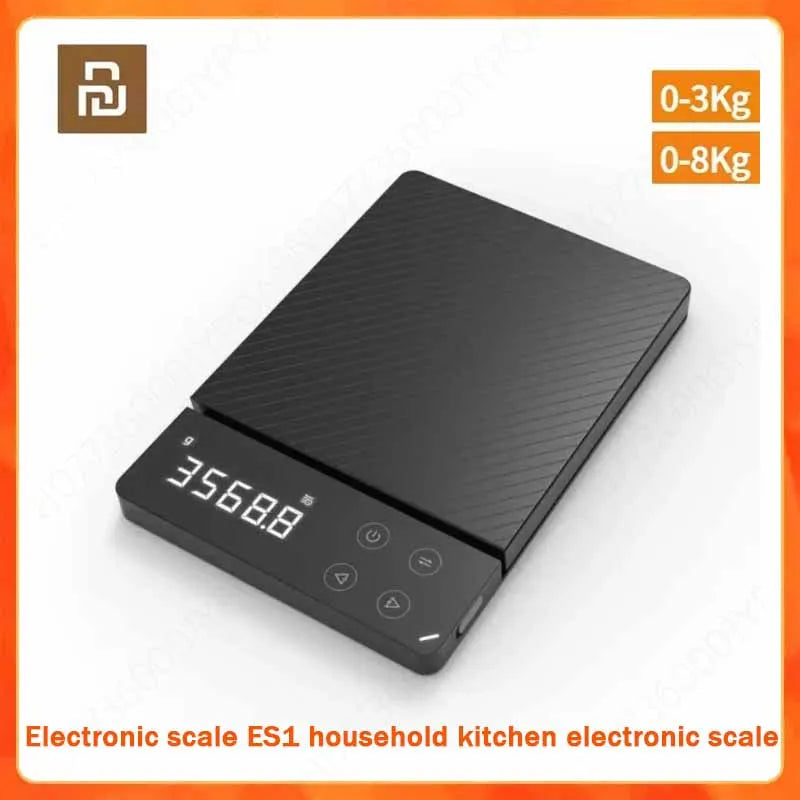 Mijia Duka Electronic Scale Es1 Household Kitchen Lcd Digital Electronic Scale Multi-Function Hd Backlit Electronic Food Scales