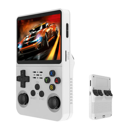 R36S Handheld Game Player 3.5 Inch Screen R36S Portable Handheld Gaming Console 64GB 15000 Games Classic Retro Video Game Player