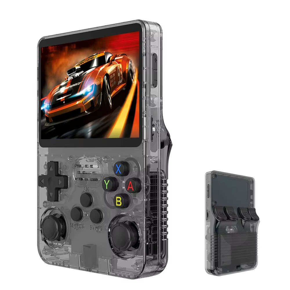 R36S Handheld Game Player 3.5 Inch Screen R36S Portable Handheld Gaming Console 64GB 15000 Games Classic Retro Video Game Player